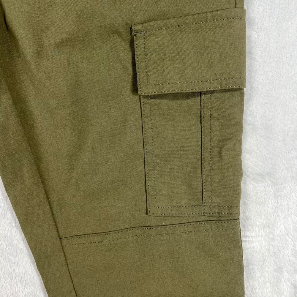 Prana Women Olive Green Cargo Pants Slim Fit Outdoor Hiking Size 6 - Picture 7 of 8